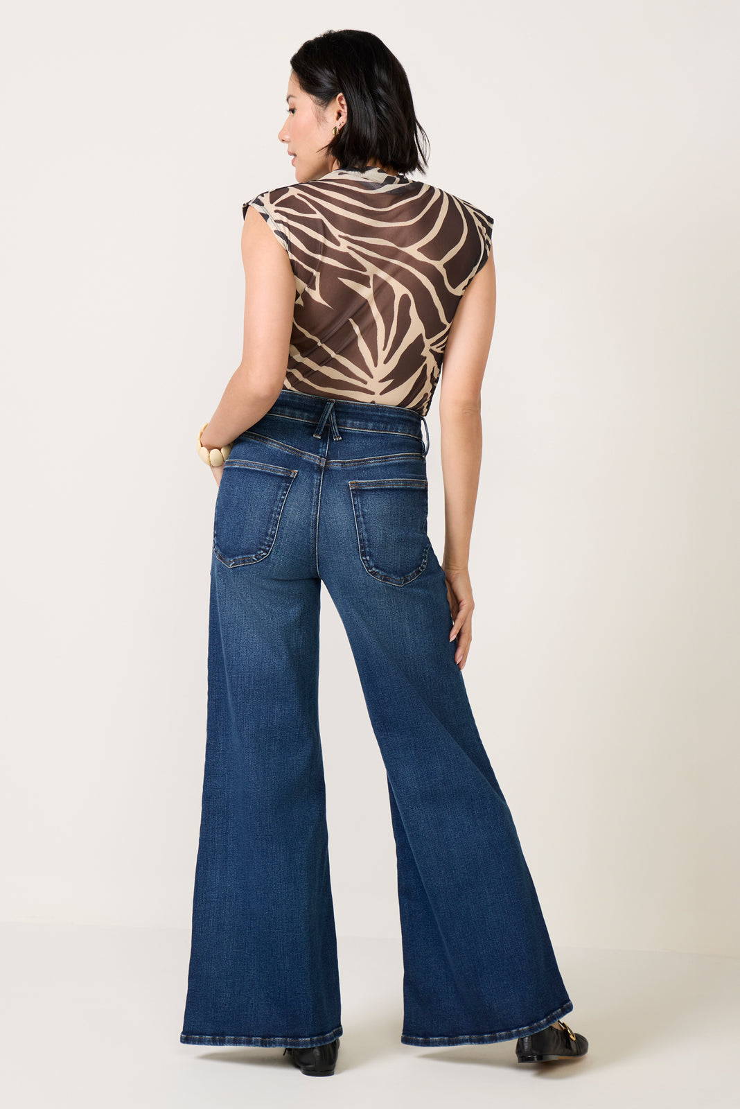 Petite Good Waist Palazzo Jean