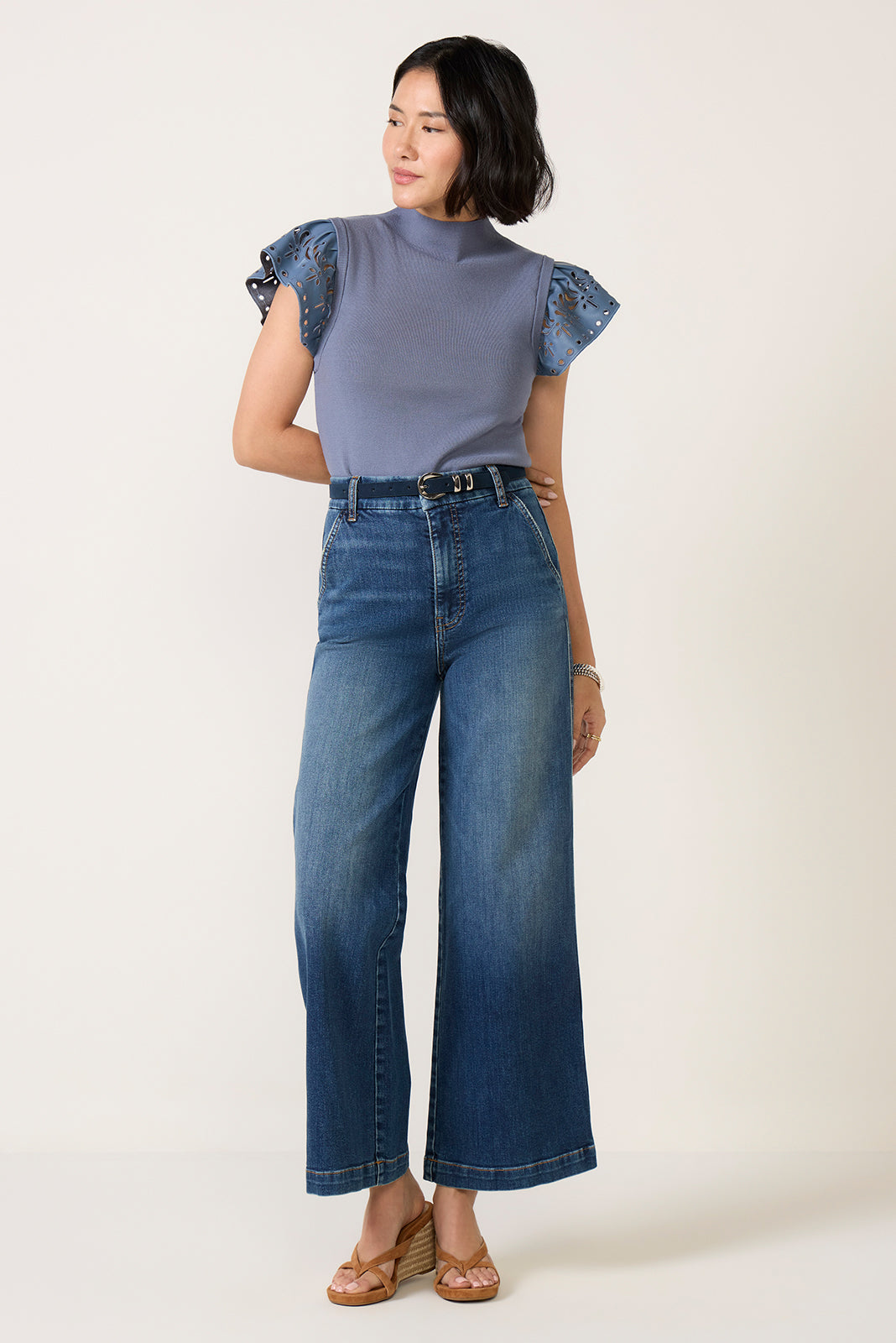 Petite Jodi Trouser Wide Leg Jean