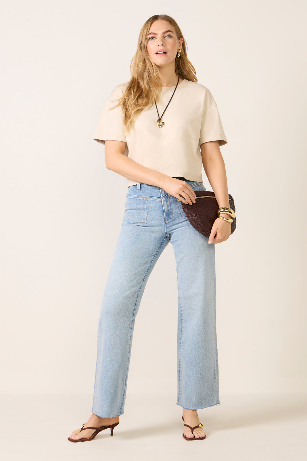 Kimberly Faux Suede Top