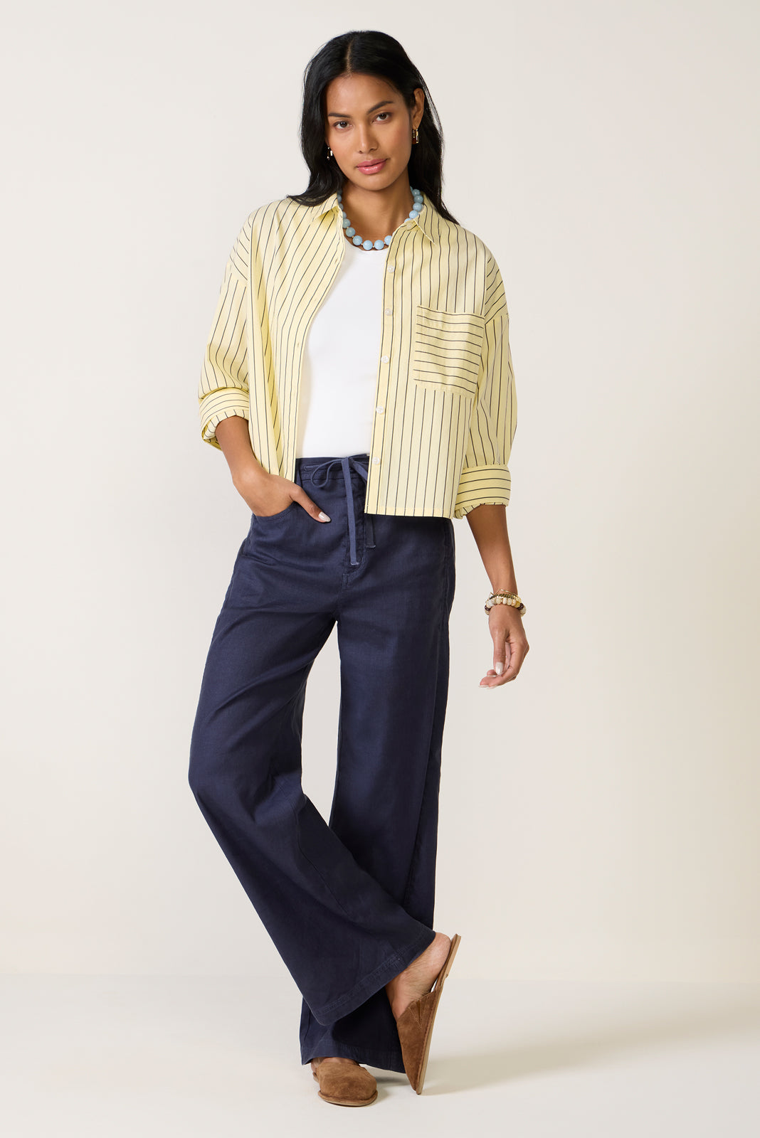 Aiden Crop Shirt Aiden Crop Shirt
