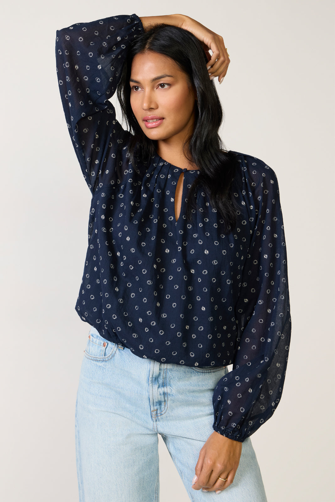 Laine Bubble Blouse