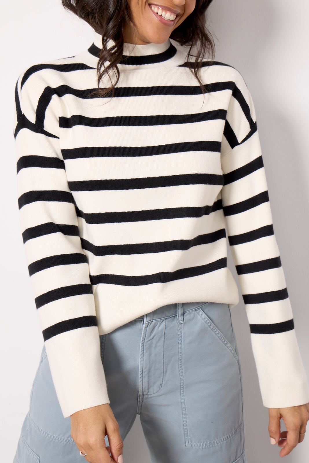 Bonnie Mock Neck Pullover