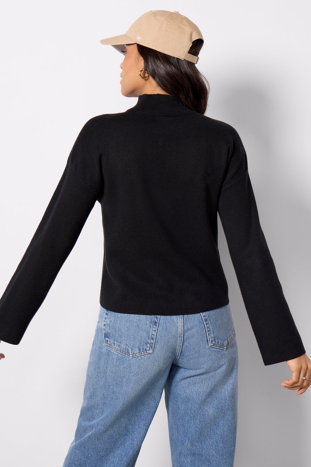 Bonnie Mock Neck Pullover