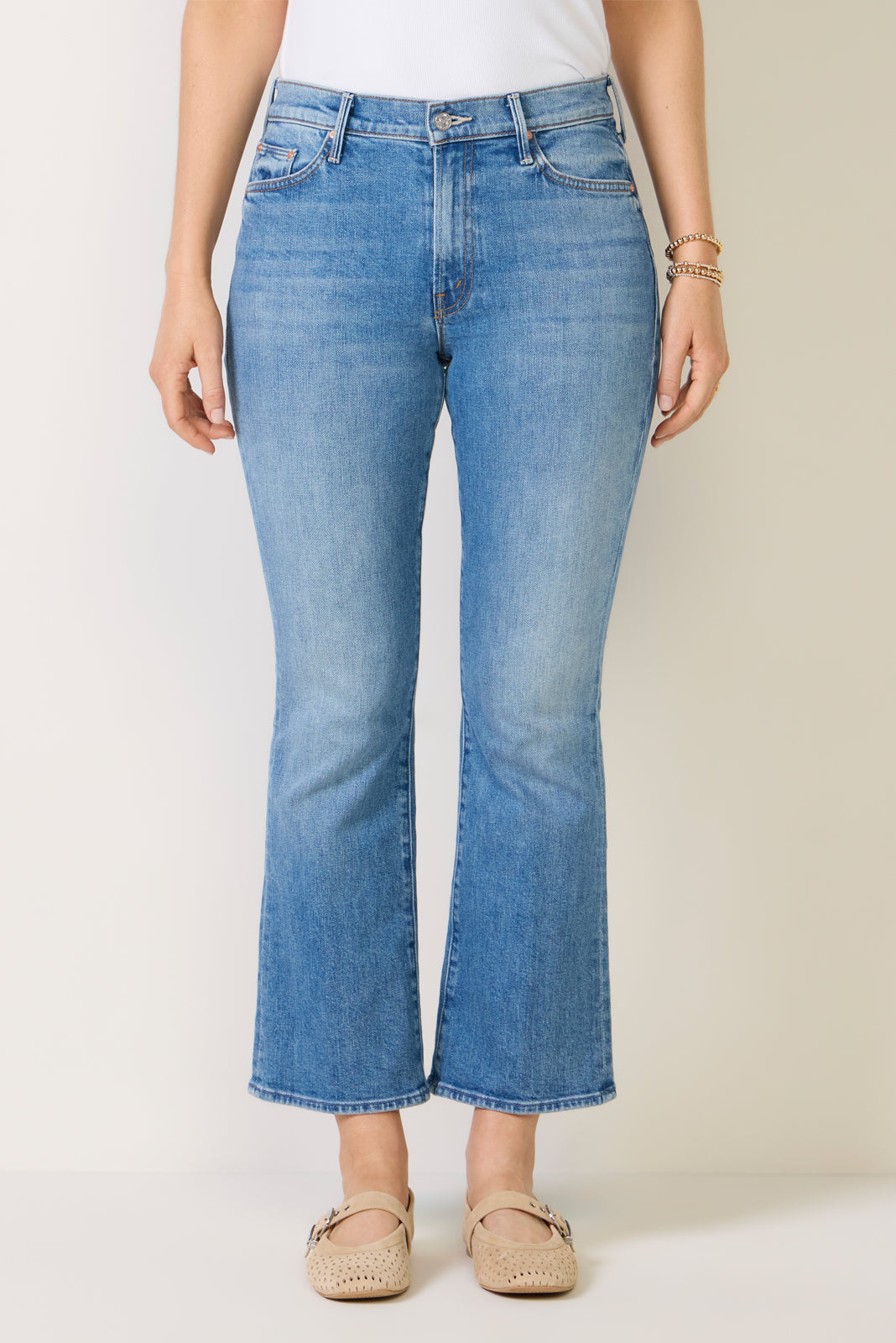 The Outsider Flood Crop Bootcut Jean