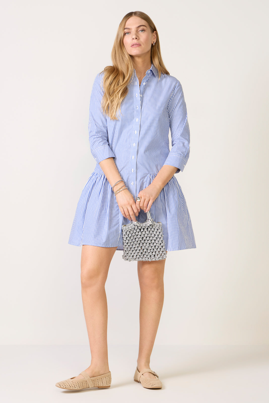 The Drop Waist Shirt Dress
