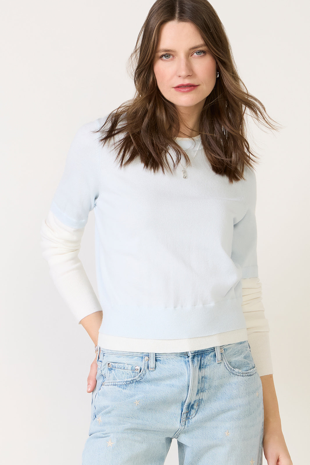 Joie Twofer Sweater Tee