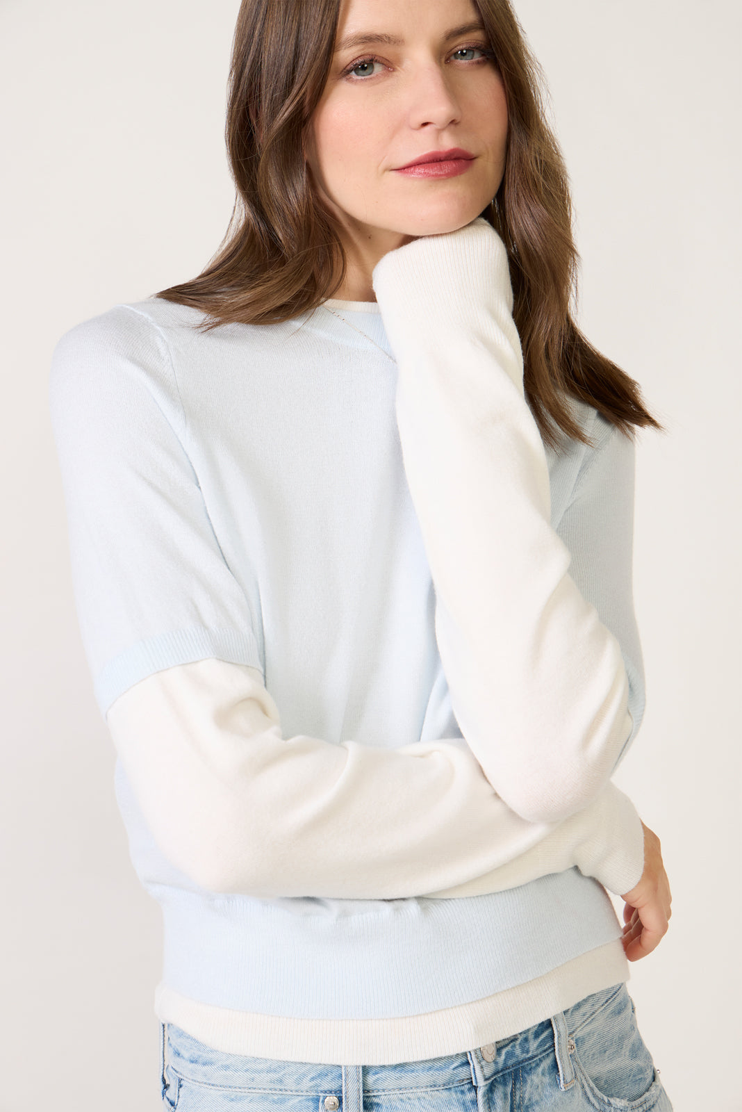 Joie Twofer Sweater Tee