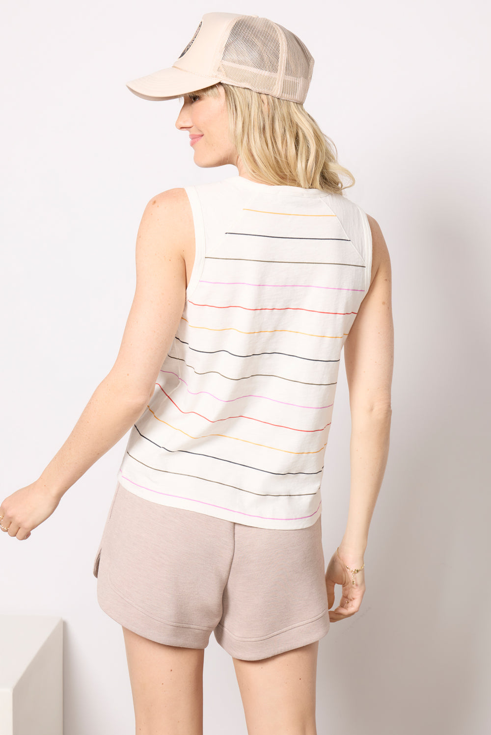 Red Stripe Maisie Tank