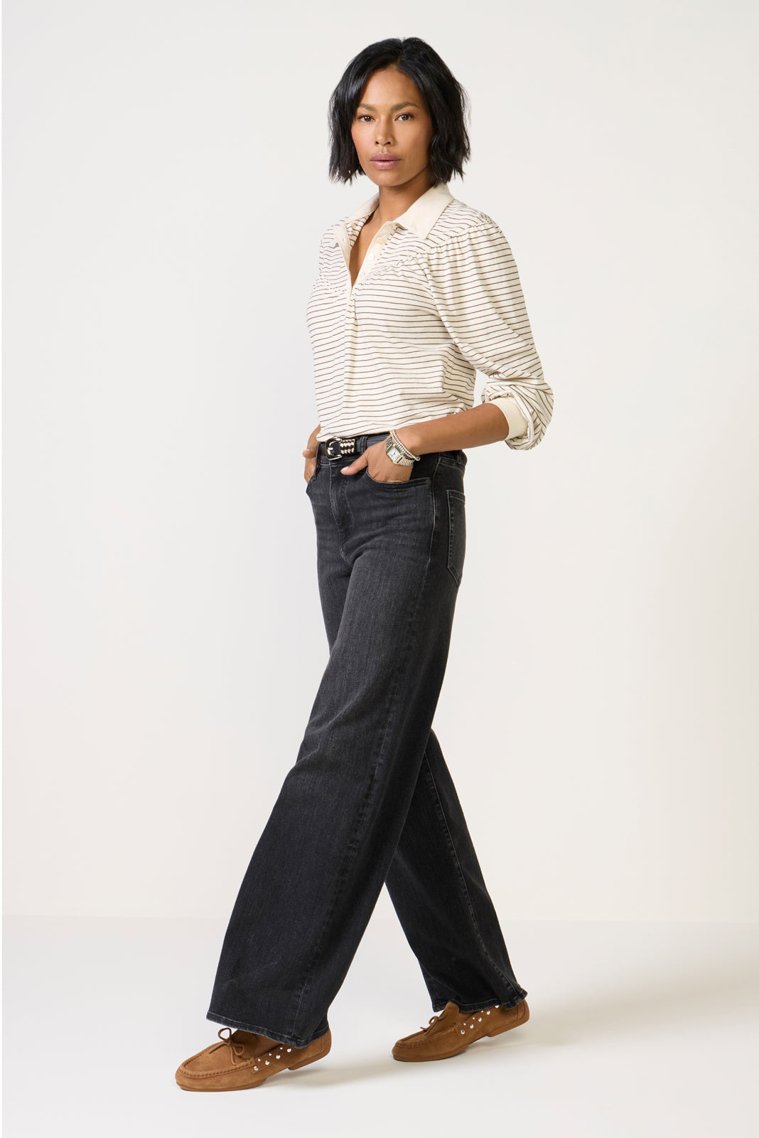 Cecilia Collared Top