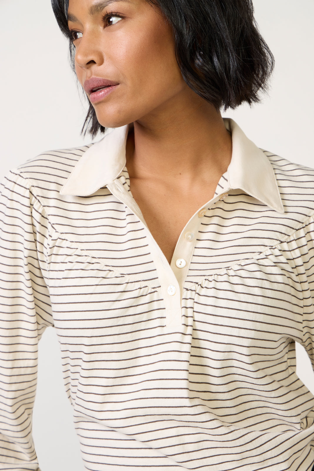 Cecilia Collared Top