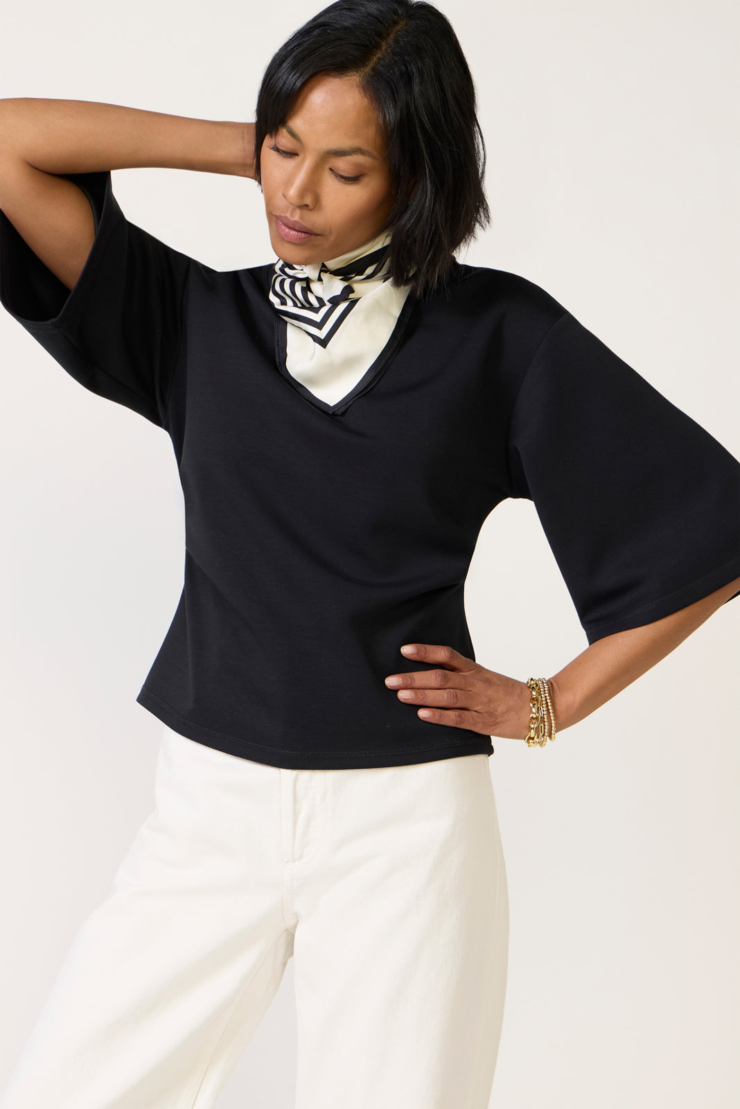 Hayden Tailored Scuba Top