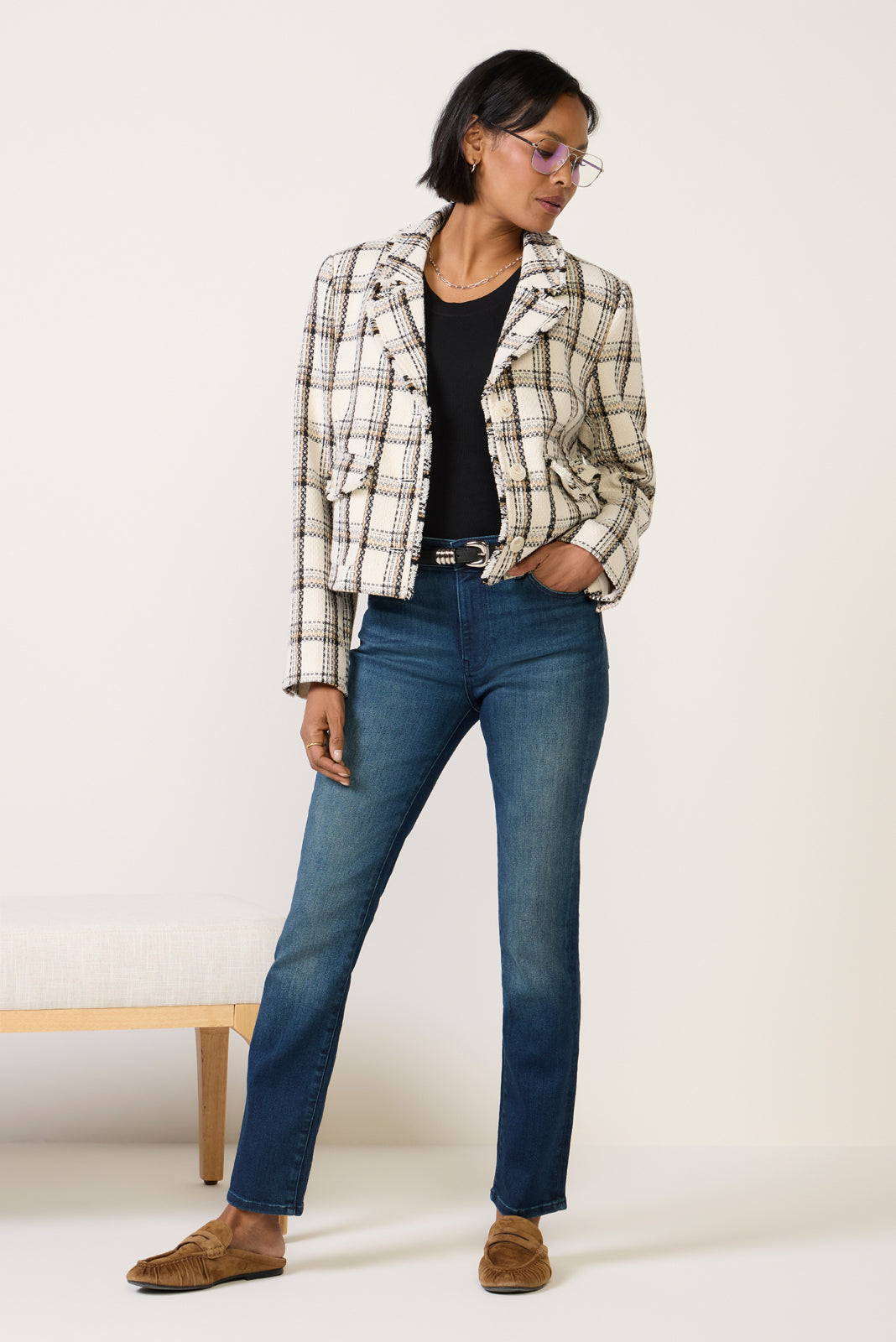 Mari Straight Leg Jean