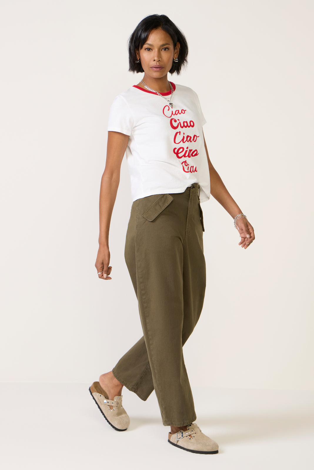 Ciao Ciao Ringer Tee