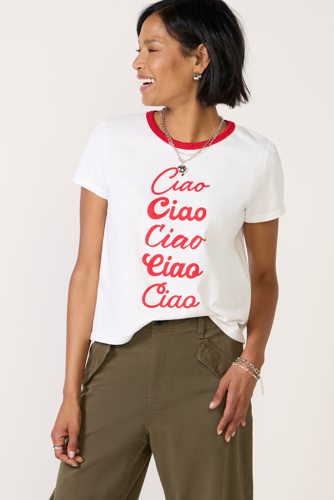 Ciao Ciao Ringer Tee