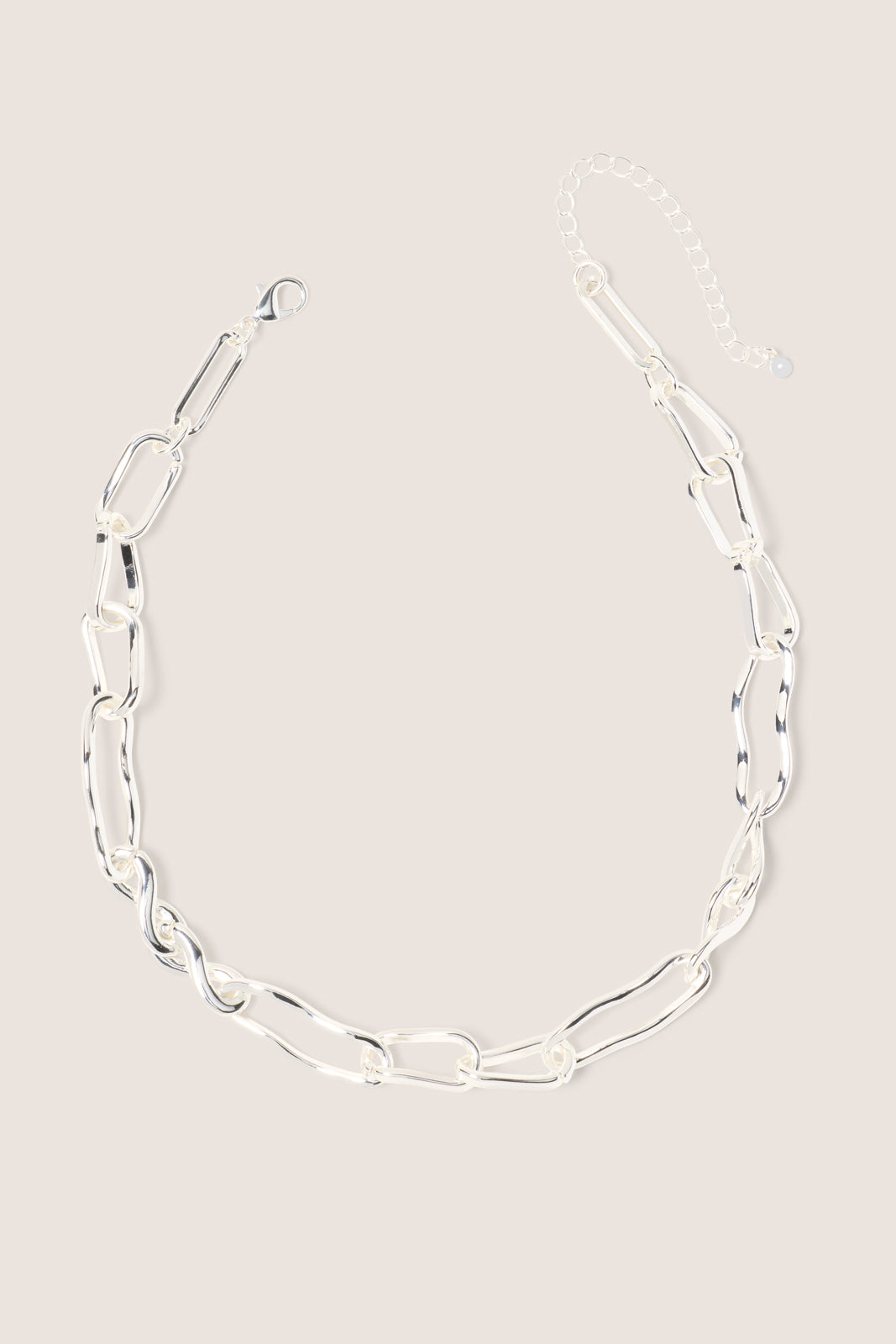 Meg Hammered Link Necklace