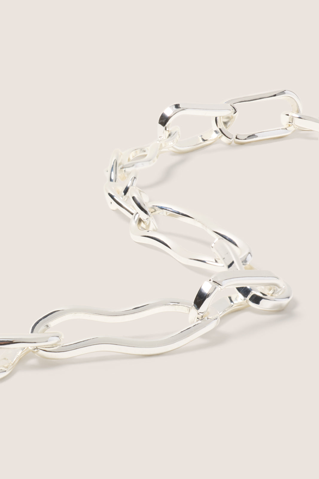 Meg Hammered Link Necklace