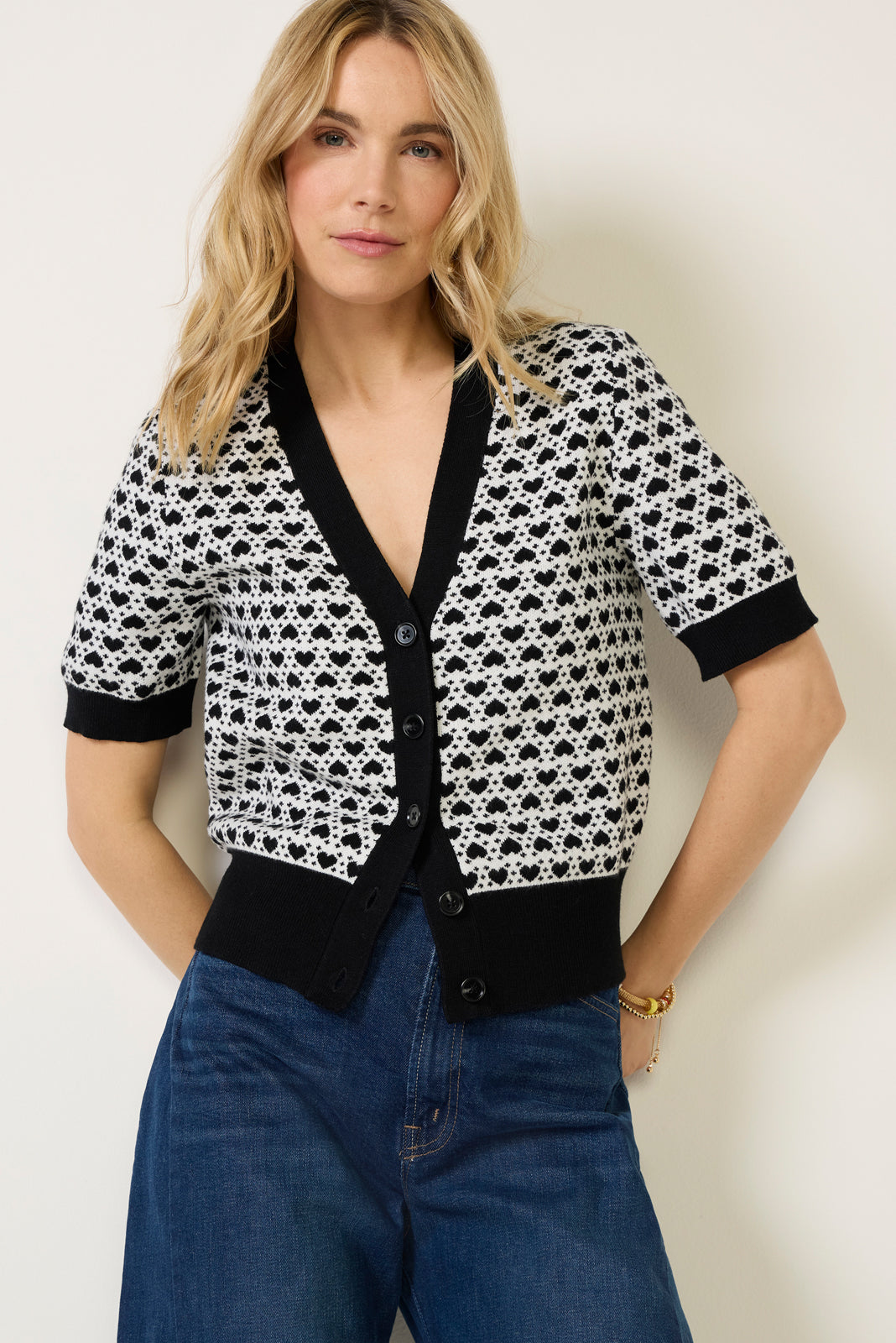 Lillie Heart Cardigan