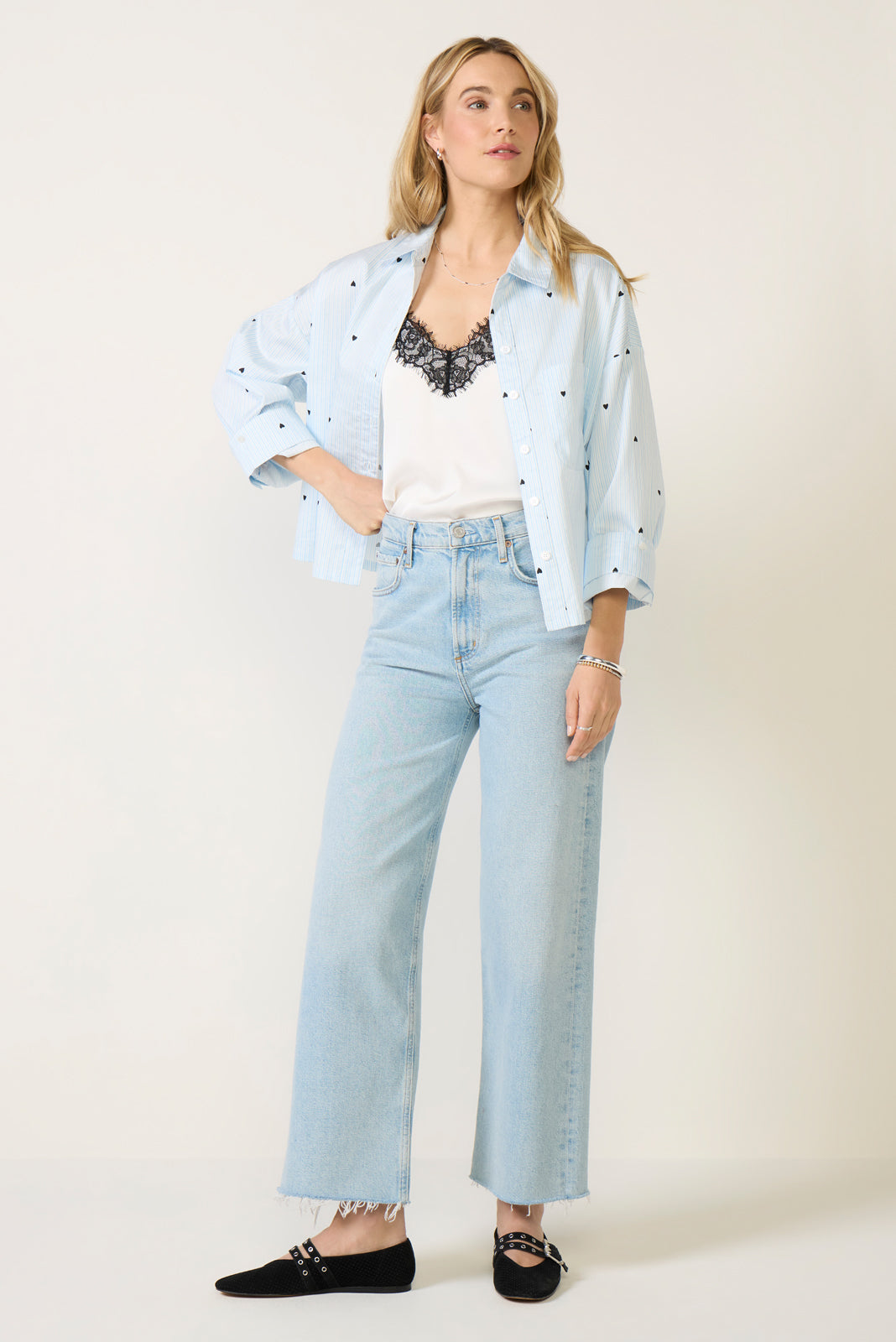 Aiden Printed Heart Shirt