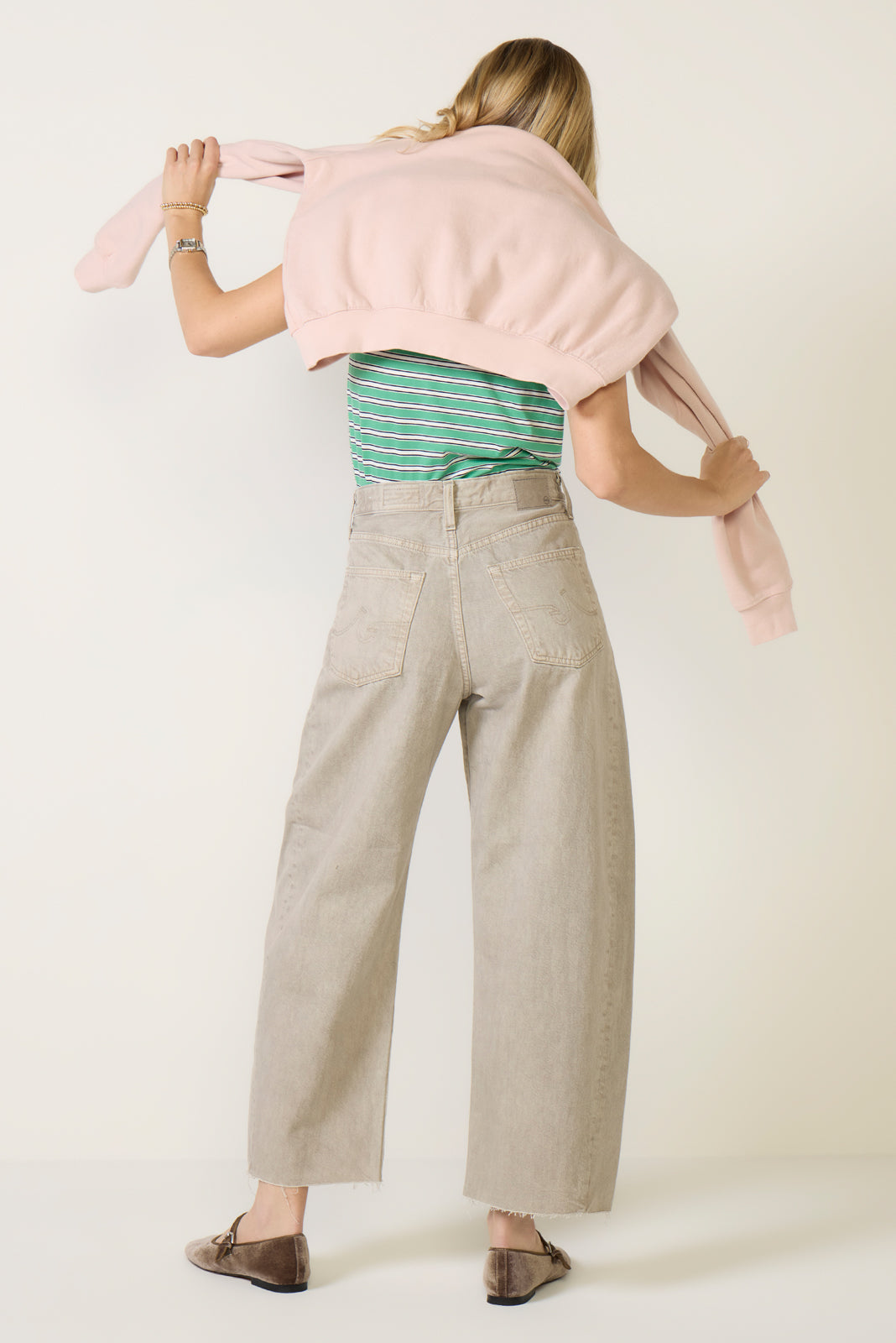 Hattie Barrel Cropped Jean