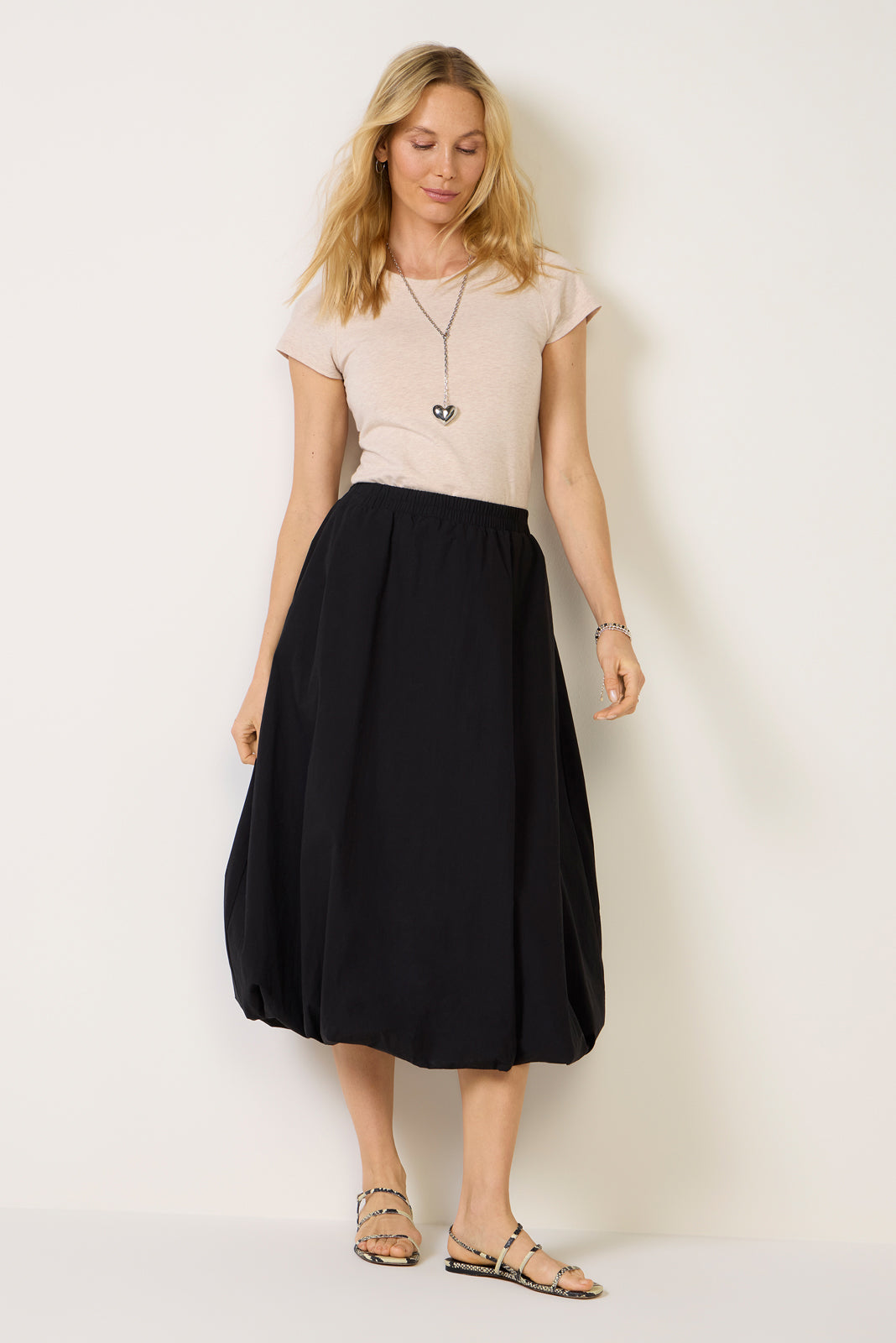 Quin Bubble Maxi Skirt