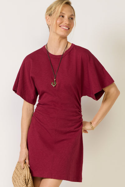 Cam Ruched Mini Dress