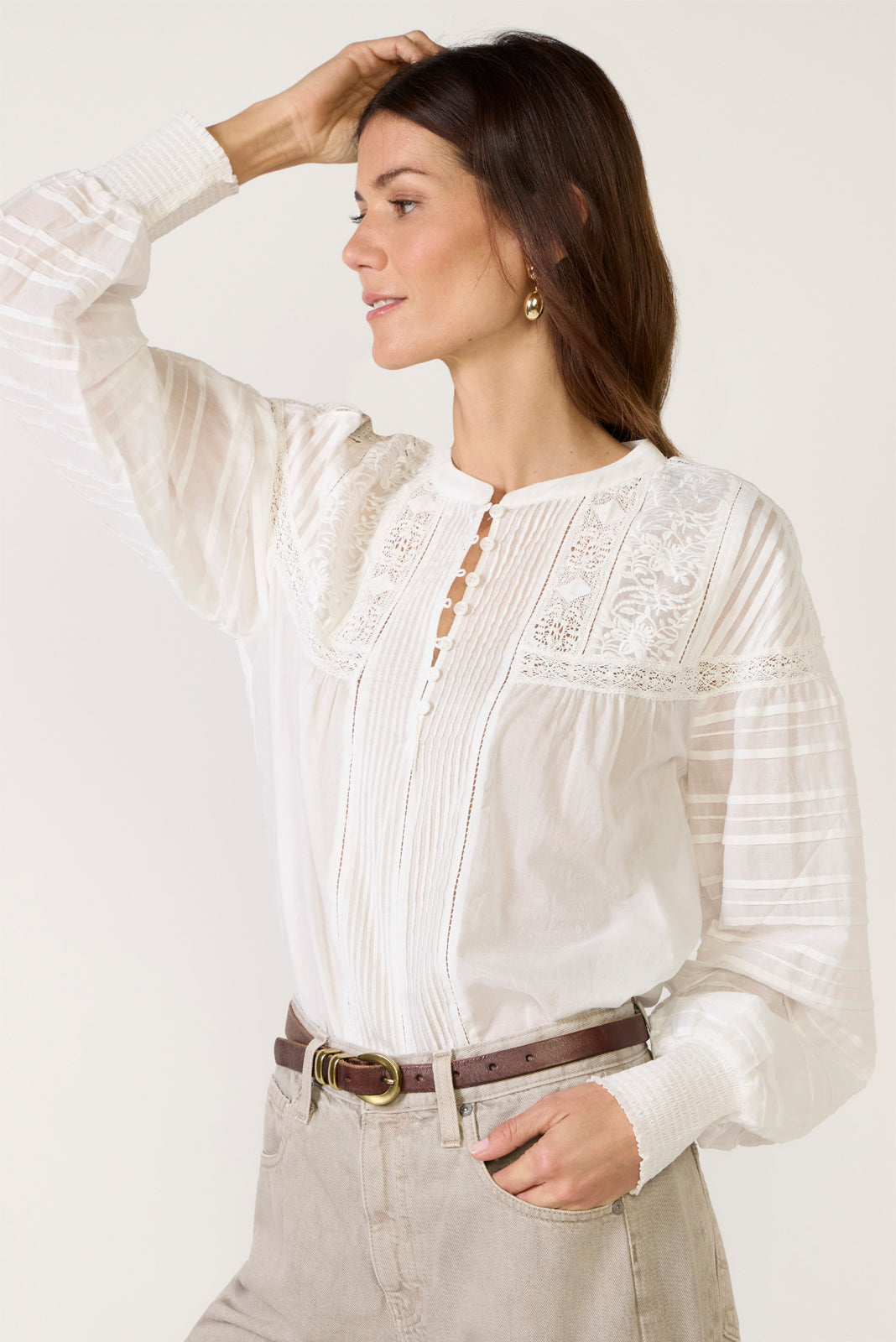 Adore You Embroidered Blouse