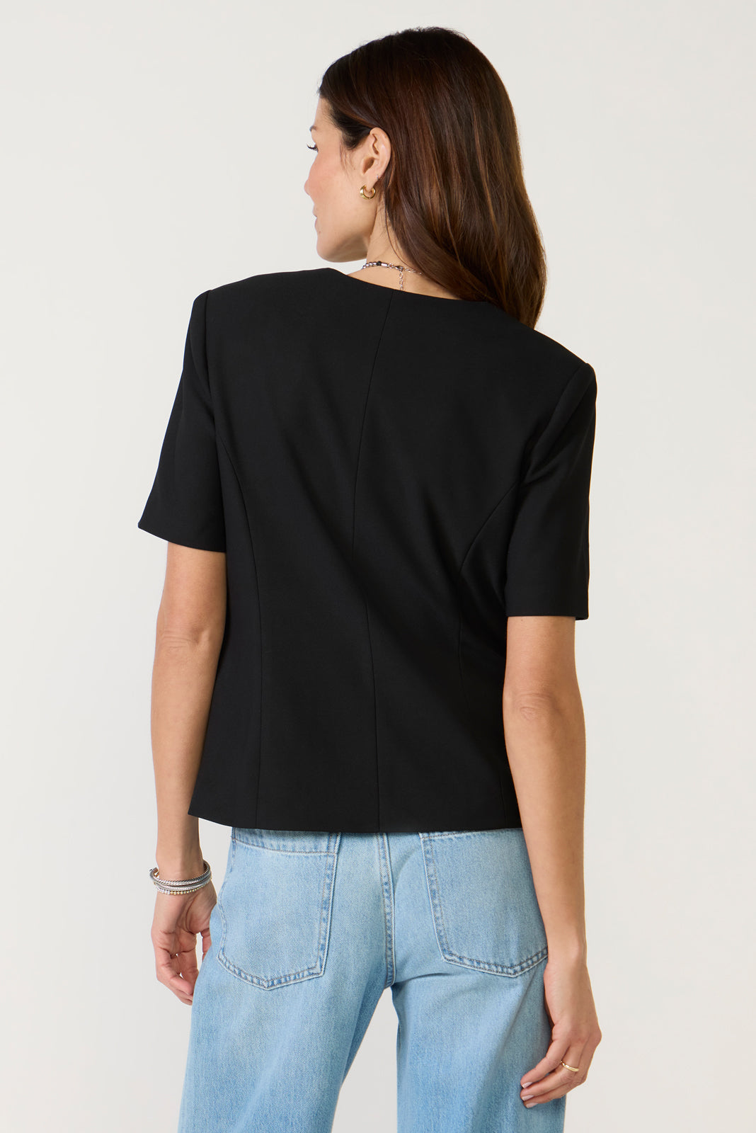 Sophia Short Sleeve Blazer