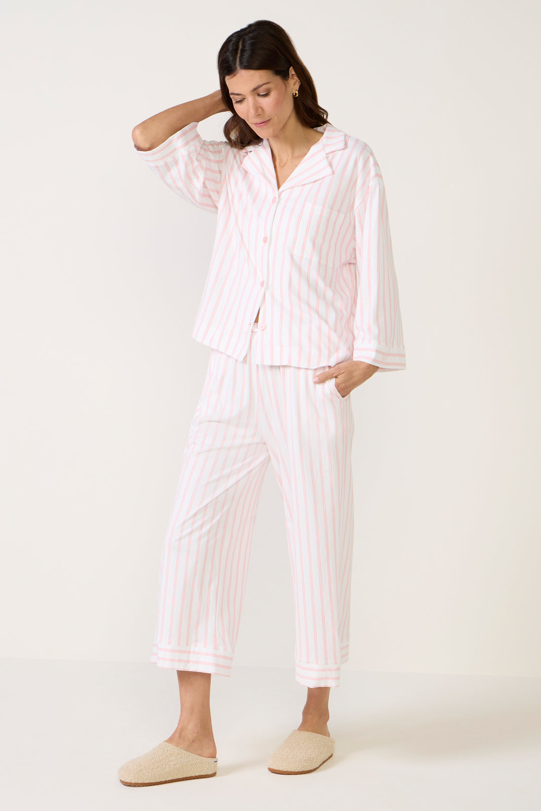 Olivia Wide Leg Pajama Set