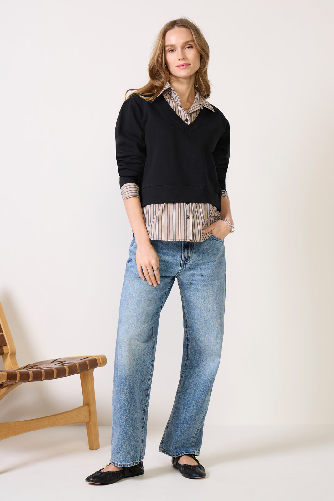 Ellie Twofer Sweatshirt