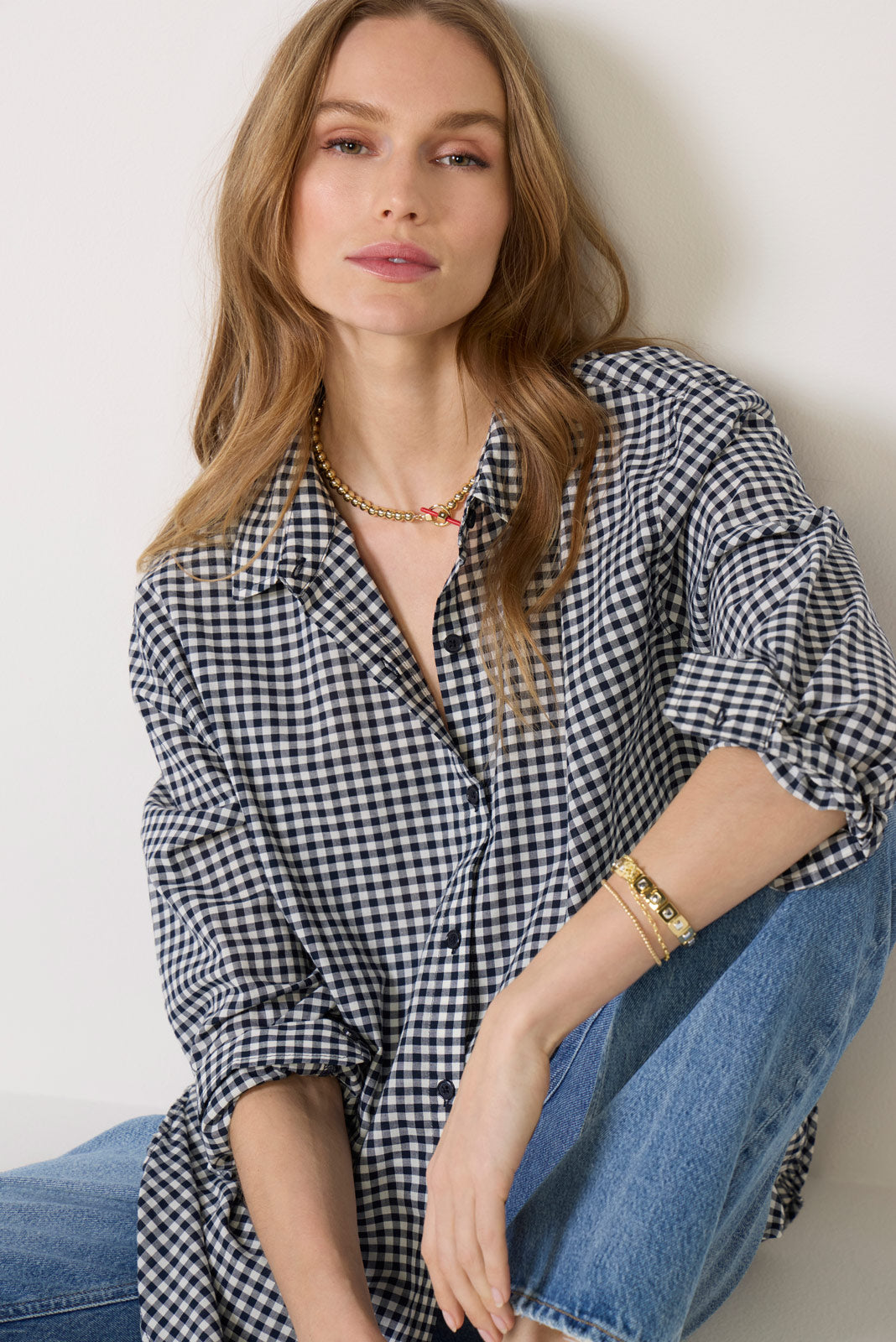 Seaport Button Up Top