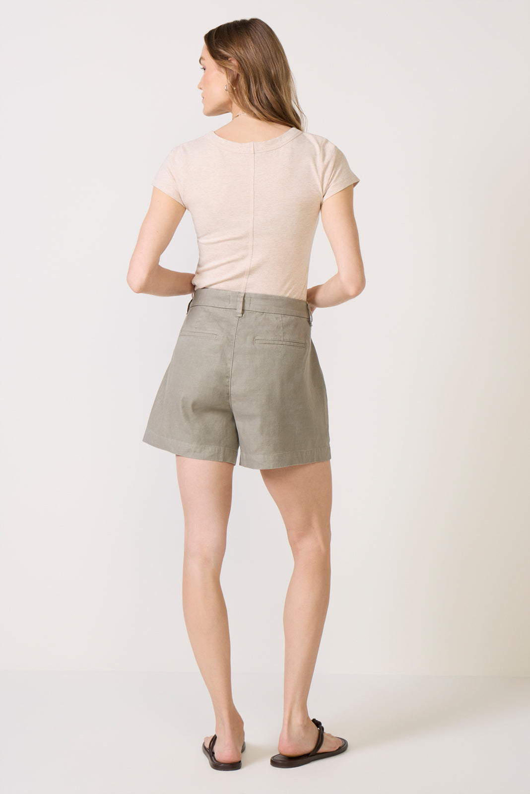 Joelle Stretch Linen Short