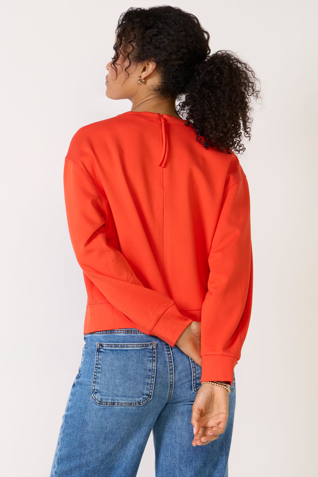 Long Sleeve Crewneck Top
