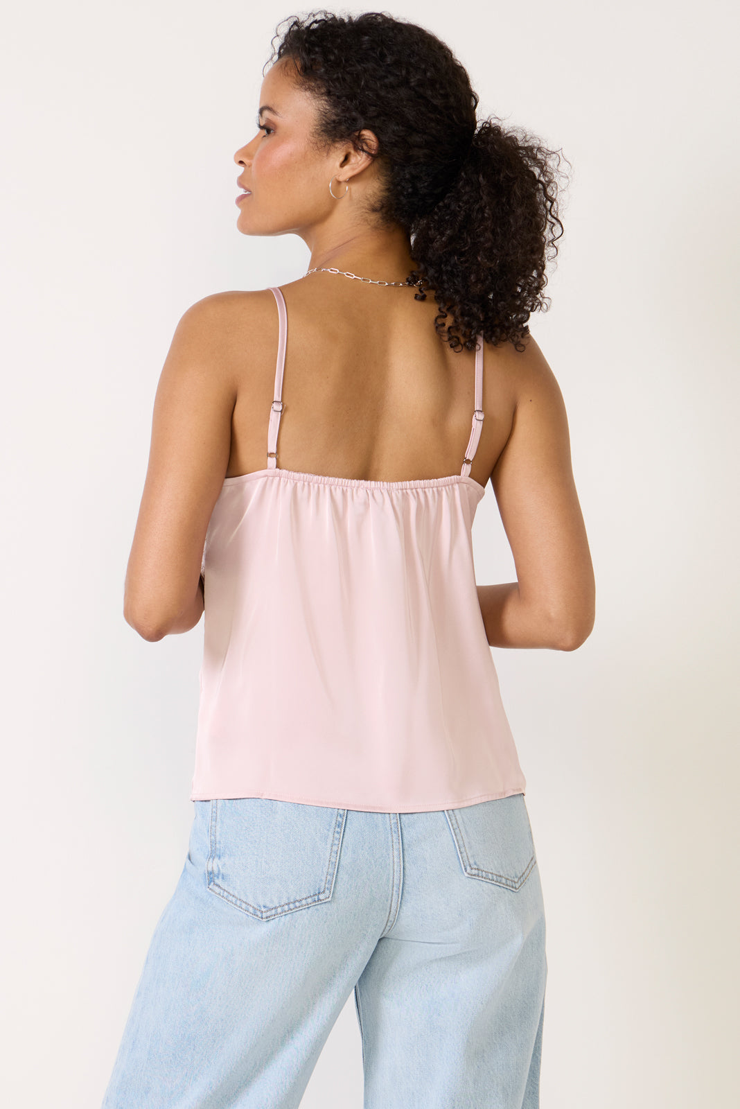 Juliette Lace Pintuck Cami