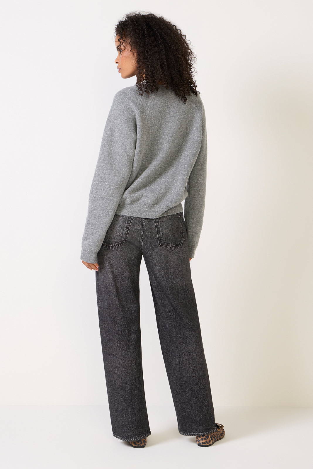 Miramar Terry Wide Leg Track Pant