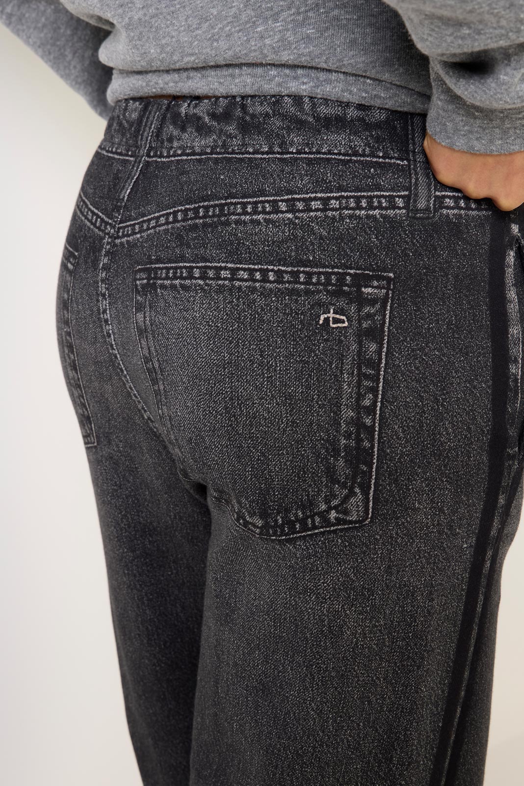 Miramar Terry Wide Leg Track Pant