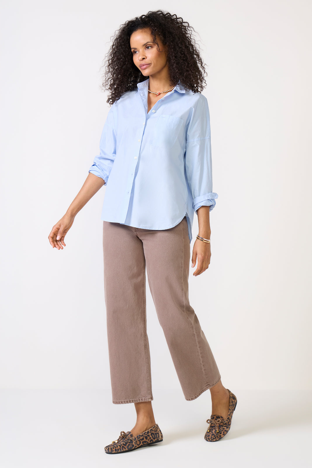 Jo Cotton Poplin Shirt