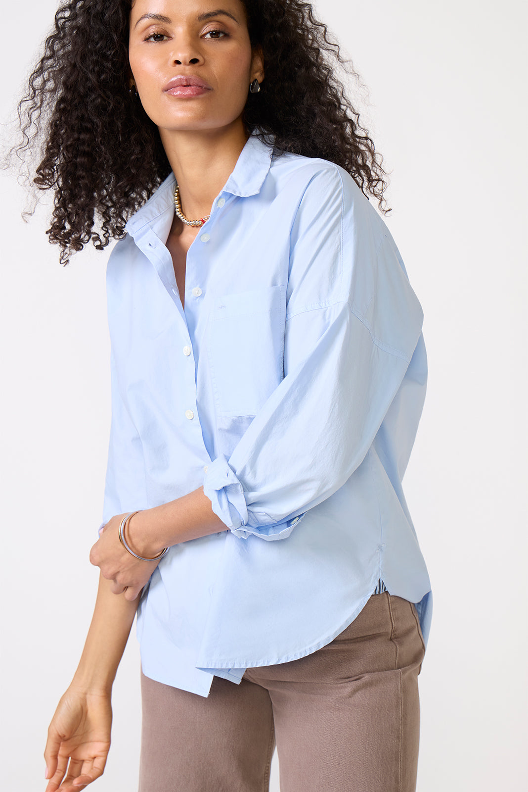 Jo Cotton Poplin Shirt