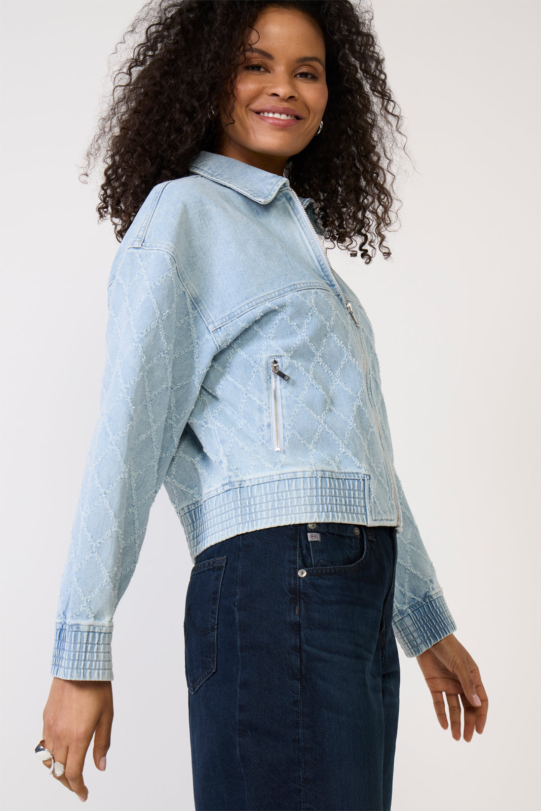 ジャケット・アウター EG - CardiganJKT - 12oz Denim L Carly Jacket