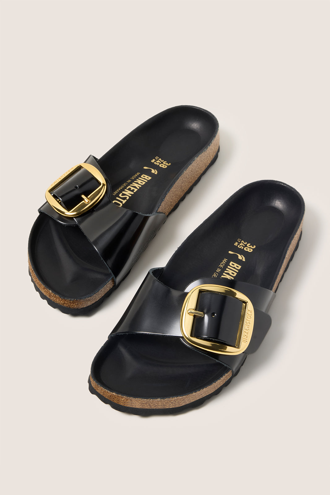 Madrid Big Buckle High Shine