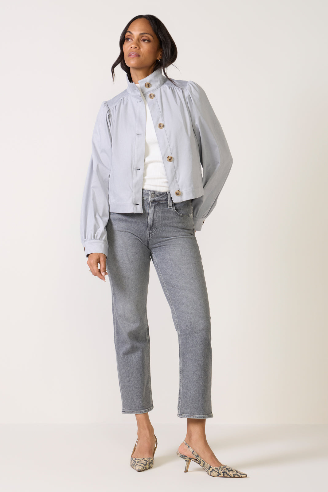 Charlotte Suede Jacket