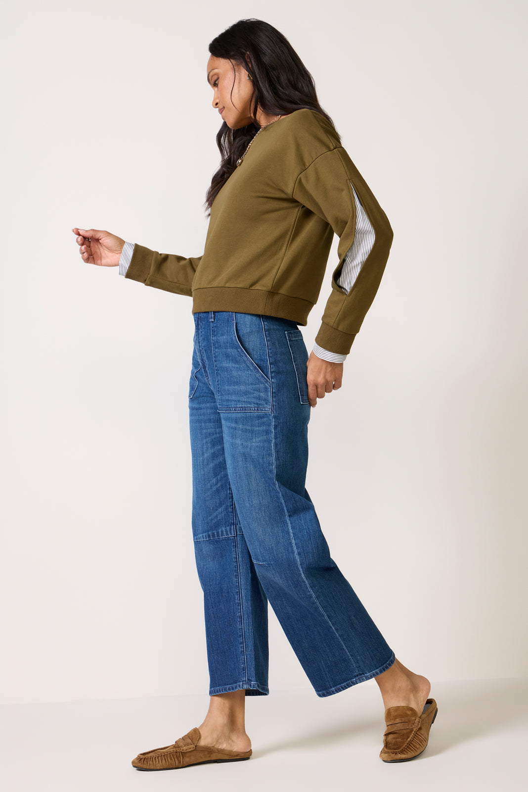 Tucker Twofer Sweatshirt