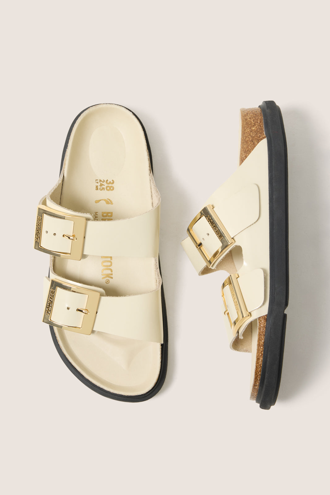 Arizona Droplet Buckle High Shine