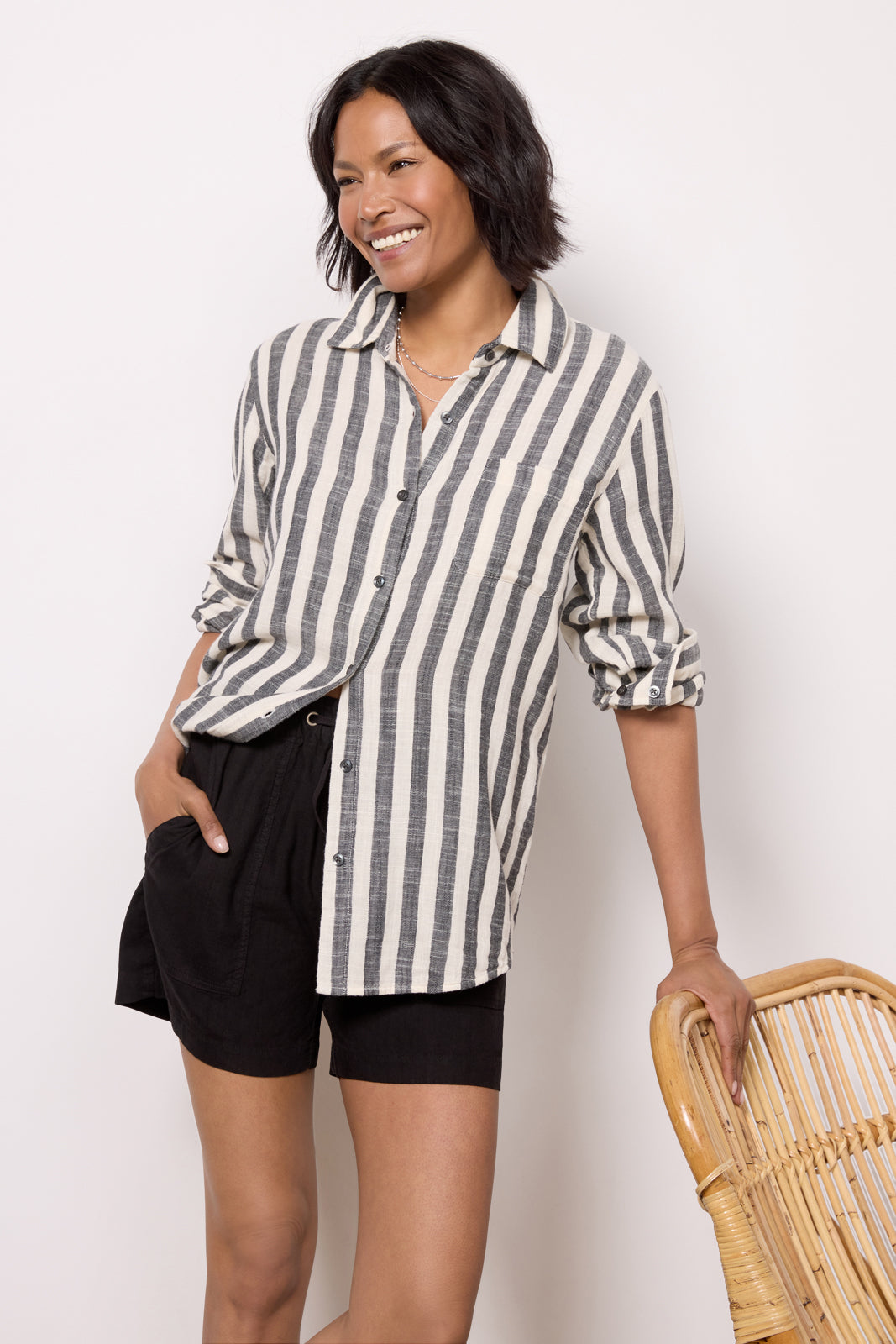 Saturdays Stripe Shirt