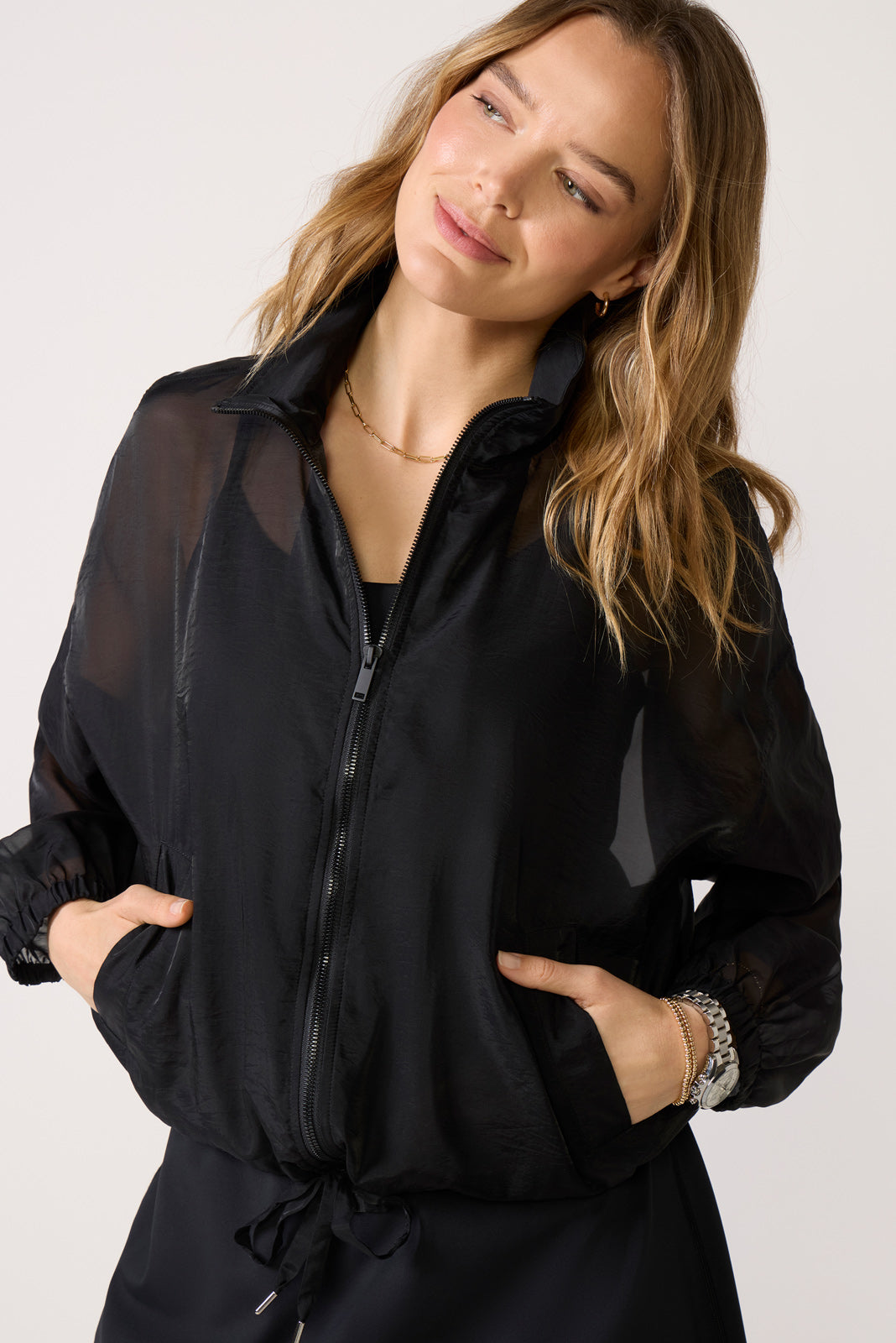 ジャケット・アウター Eaphi RANDOM BUTTON SHEER JACKET Eaphi RANDOM BUTTON SHEER JACKET 【公式通販】