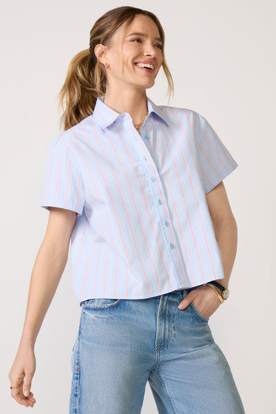 Bluepinkredstripe / L