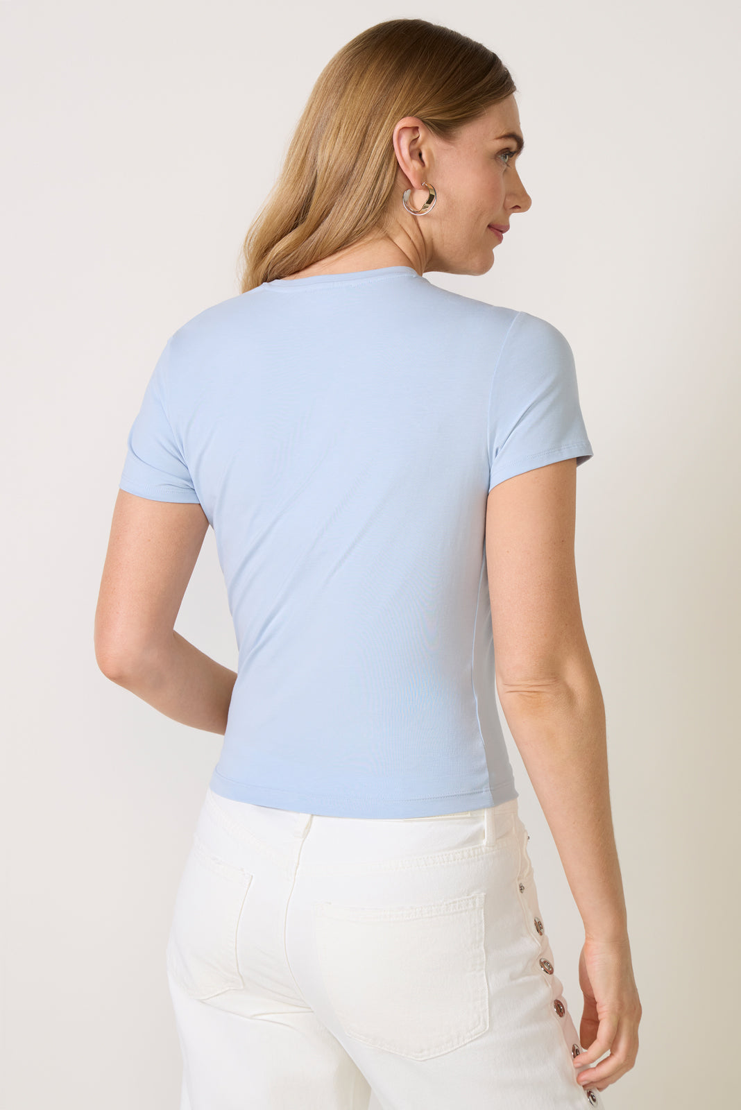 Super Stretch Twist Baby Tee