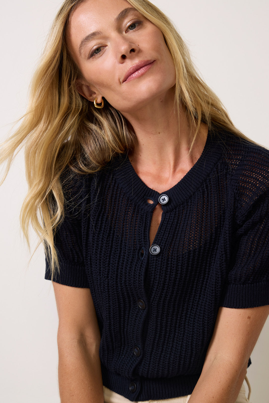 Harper Open Stitch Cardigan