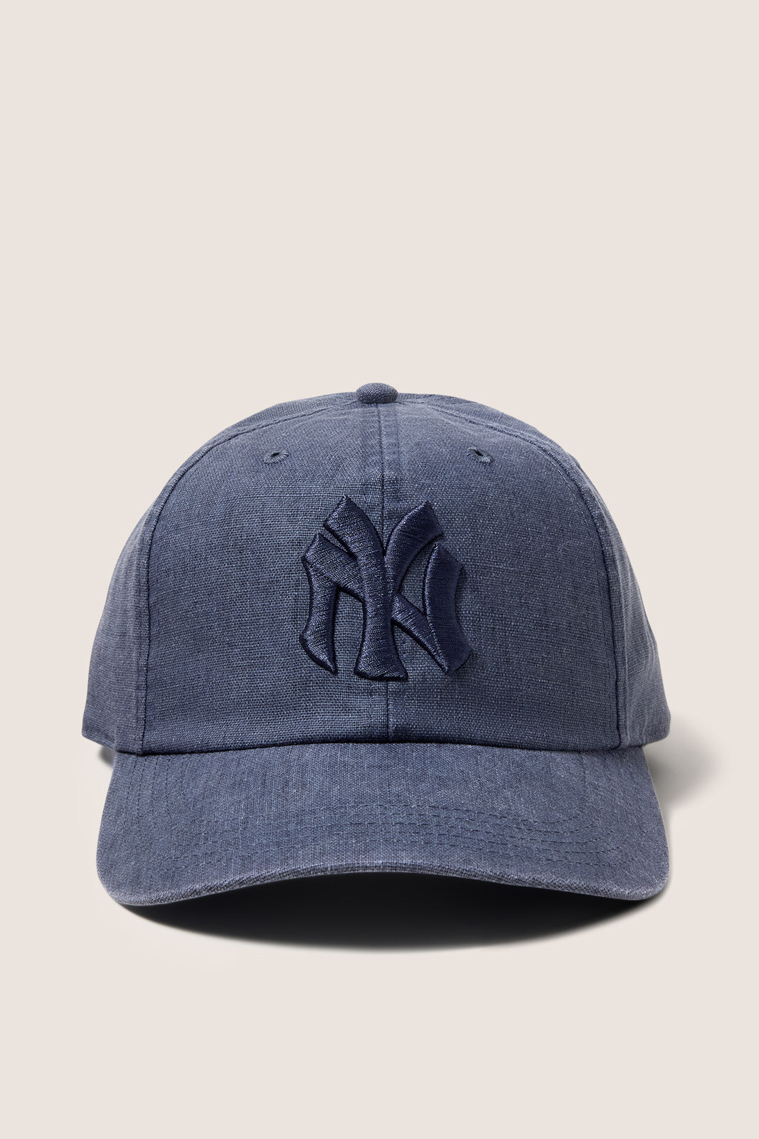 Linen NY Baseball Hat