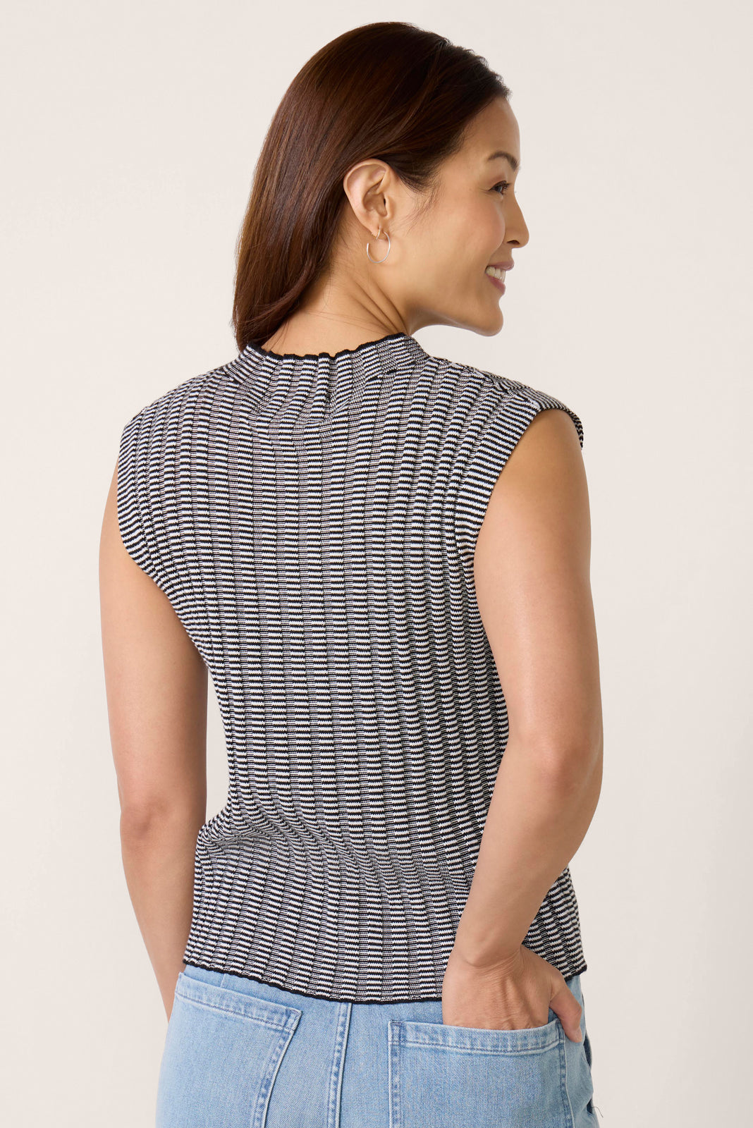 Reagan Cap Sleeve Sweater