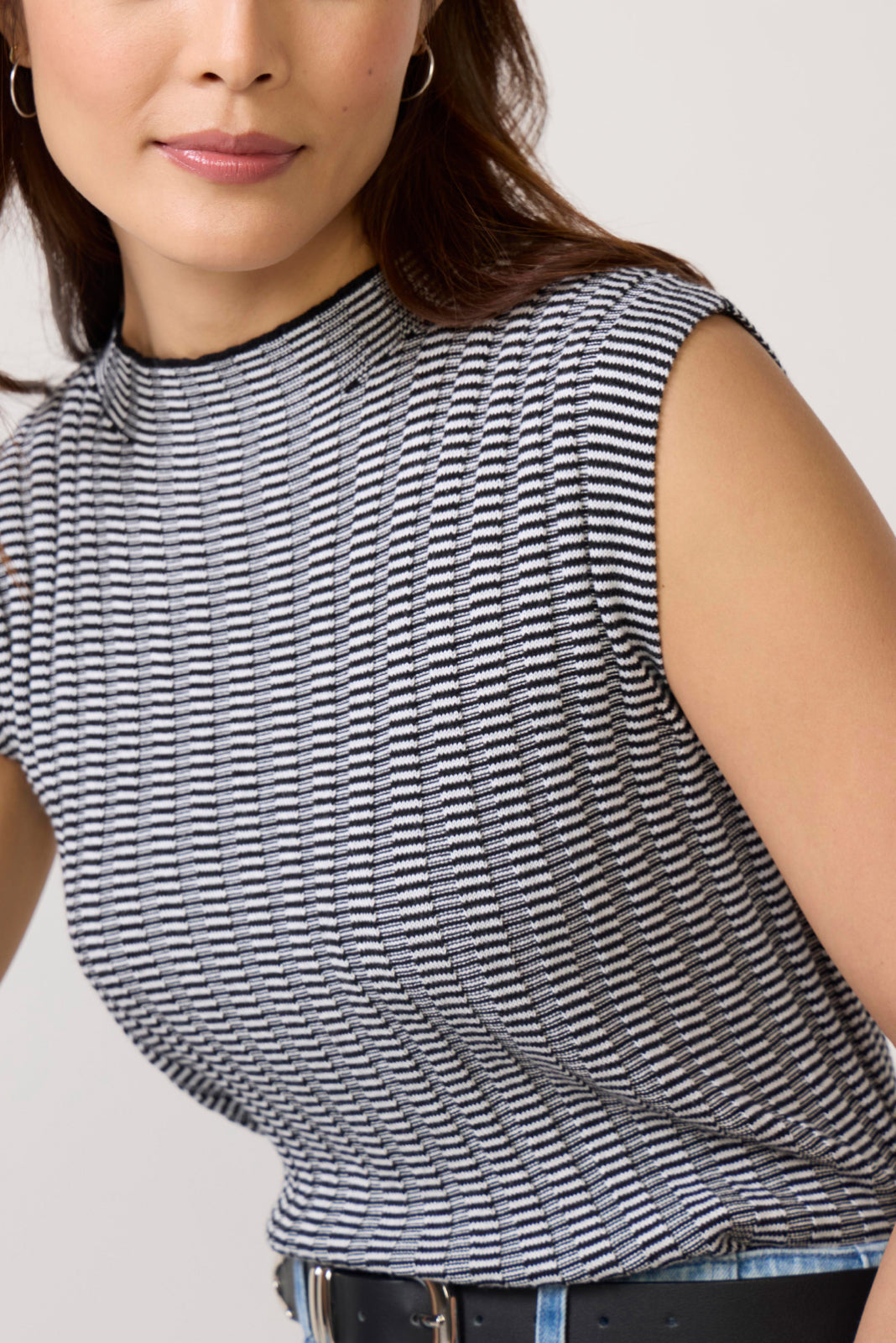 Reagan Cap Sleeve Sweater